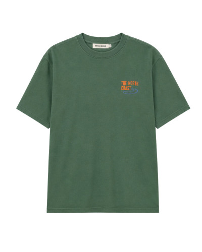 CAMISETA VERDE PLAYA DE LATAS