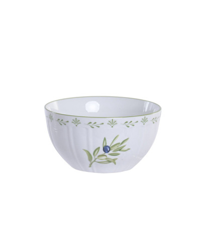 BOL PORCELANA OLIVO VERDE