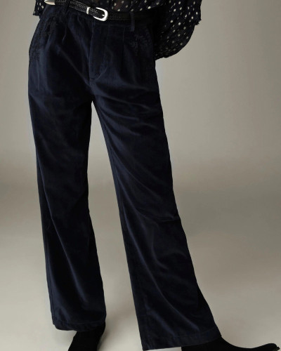 PANTALÓN TERCIOPELO AZUL GORDDON