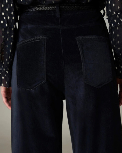 PANTALÓN TERCIOPELO AZUL GORDDON