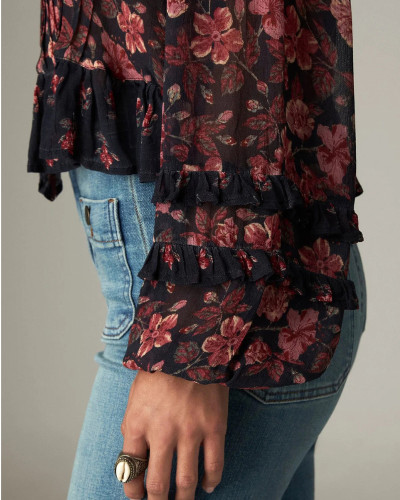 BLUSA CORTA LERELE ROSA