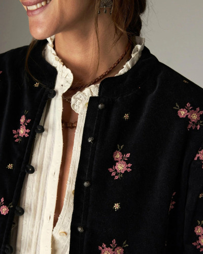 CHAQUETA CORTA TERCIOPELO ANTOINETTE