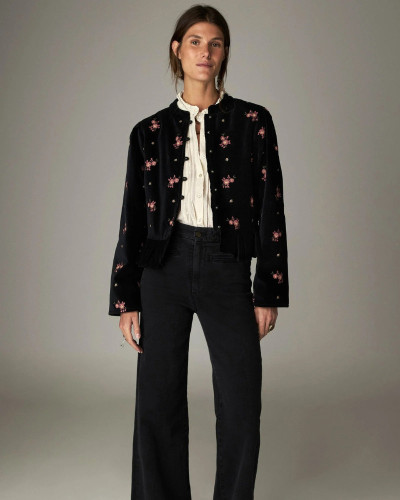 CHAQUETA CORTA TERCIOPELO ANTOINETTE