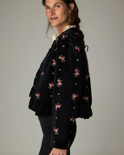 CHAQUETA CORTA TERCIOPELO ANTOINETTE