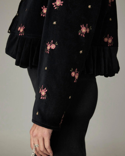 CHAQUETA CORTA TERCIOPELO ANTOINETTE