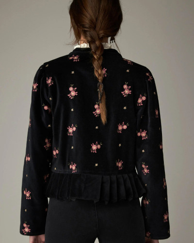 CHAQUETA CORTA TERCIOPELO ANTOINETTE