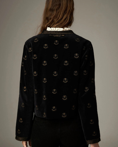 CHAQUETA TERCIOPELO CORTA LUNA