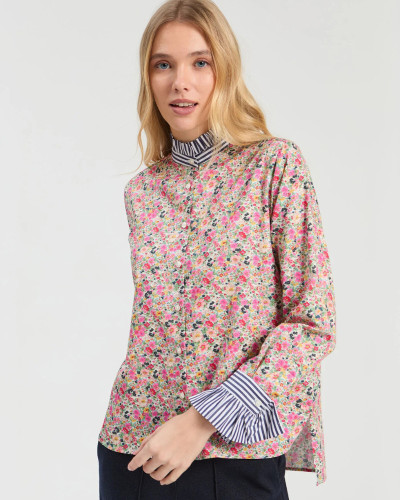 CAMISA NICOLA MINI FLOR CRUDO
