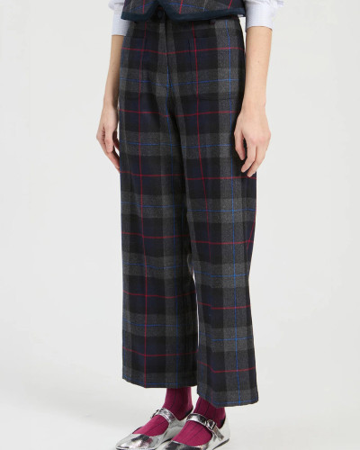PANTALON DIANA ESCOCES GRIS