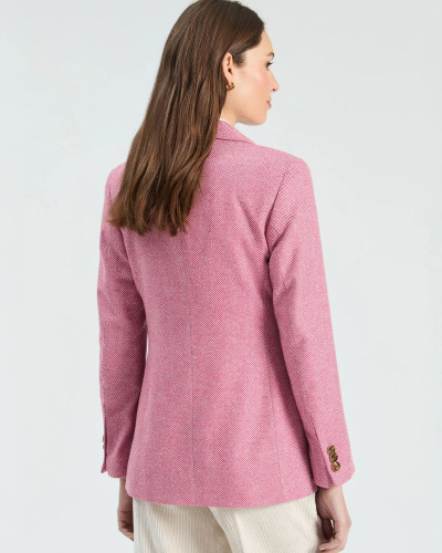 CHAQUETA SOPHIA ESPIGA FRAMBUESA