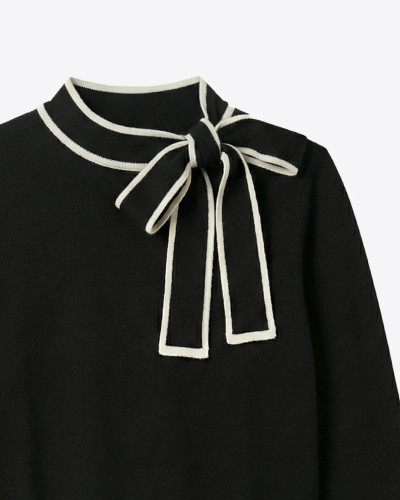 CARDIGAN LAZO NEGRO