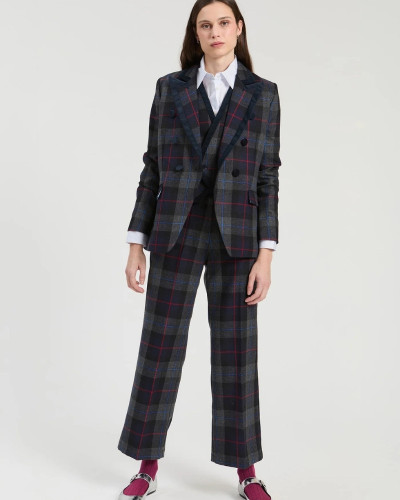 CHAQUETA TANA ESCOCES GRIS