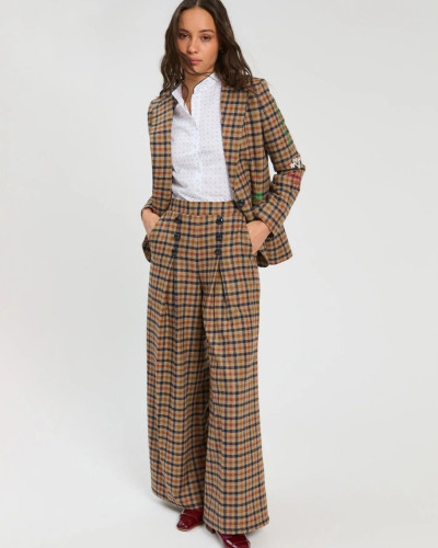 PANTALON MAYA CUADROS