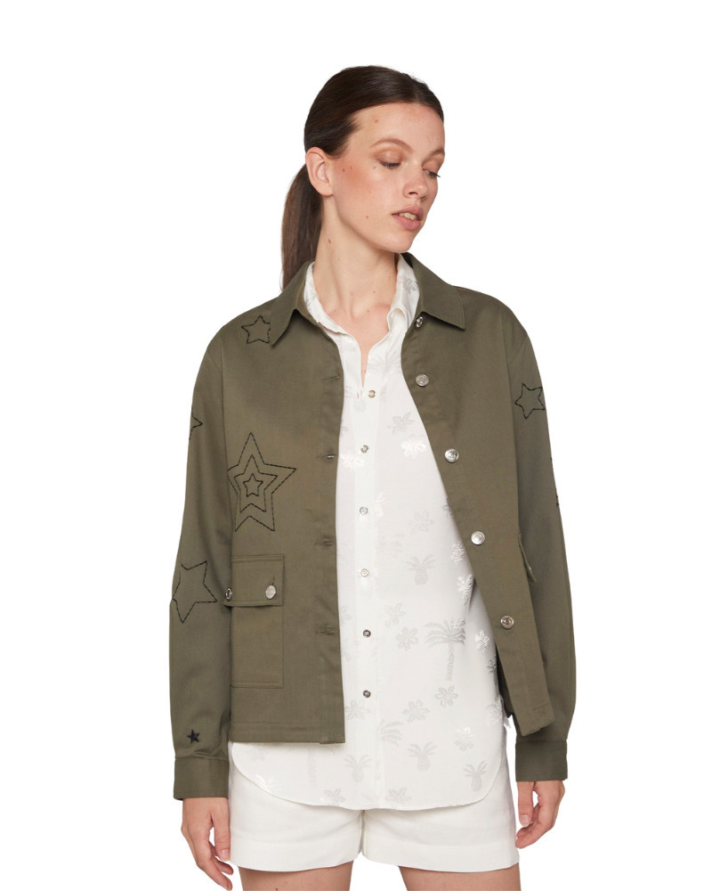 Chaqueta Verde Militar de venta online en la central 1897.