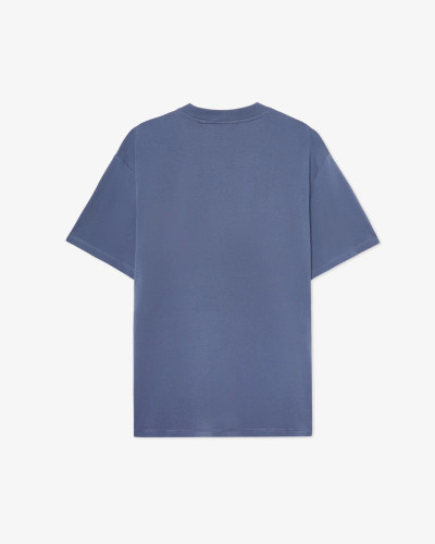 Camiseta Azul Algodon Estampada de venta online en La central 1897.