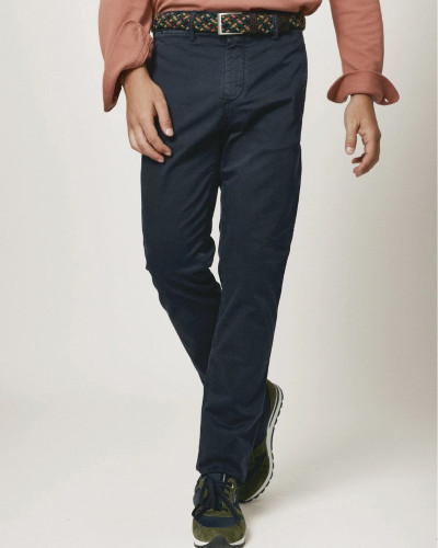 Comprar Pantalón chino color azul marino en La Central 1897