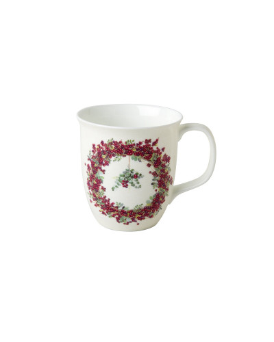 TAZA PORCELANA CON MOTIVOS NAVIDEÑOS