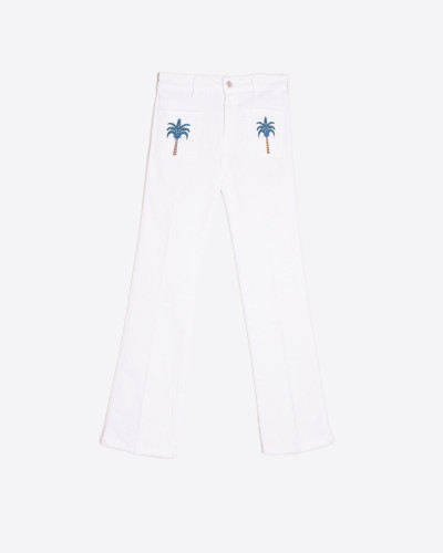 Pantalon blanco de venta online en la central 1897.