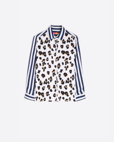 CAMISA FLUIDA ANIMAL PRINT