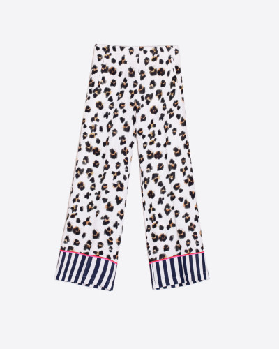 PANTALON FLUIDO ANIMAL PRINT