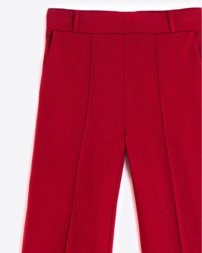 PANTALON ROJO ELASTICO