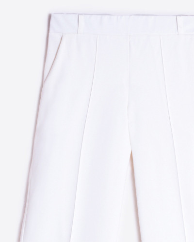 PANTALON BLANCO ELASTICO