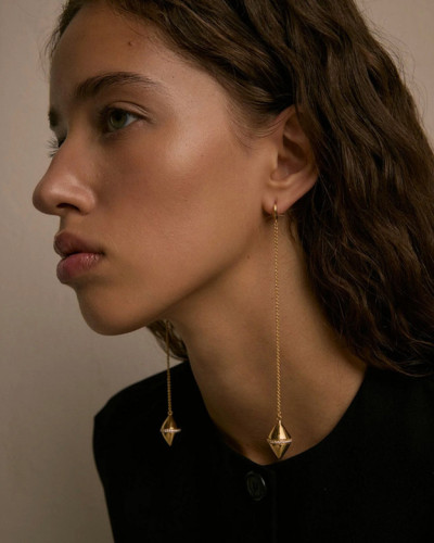 PENDIENTE OLIVE ORO