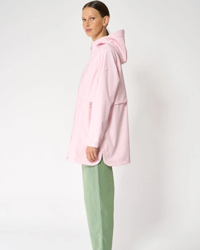CHAQUETA IMPERMEABLE BROUILLARD ROSA