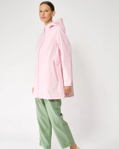 CHAQUETA IMPERMEABLE BROUILLARD ROSA