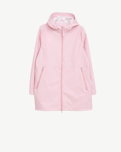 CHAQUETA IMPERMEABLE BROUILLARD ROSA