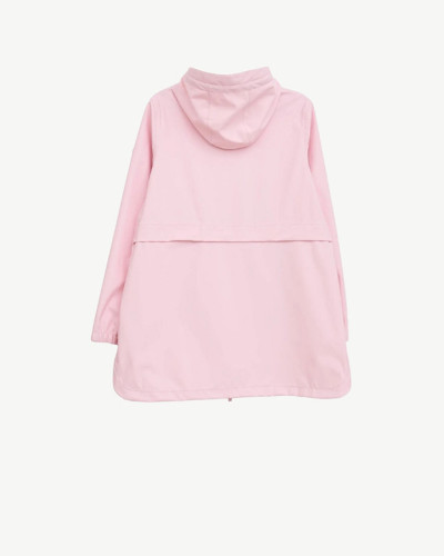 CHAQUETA IMPERMEABLE BROUILLARD ROSA