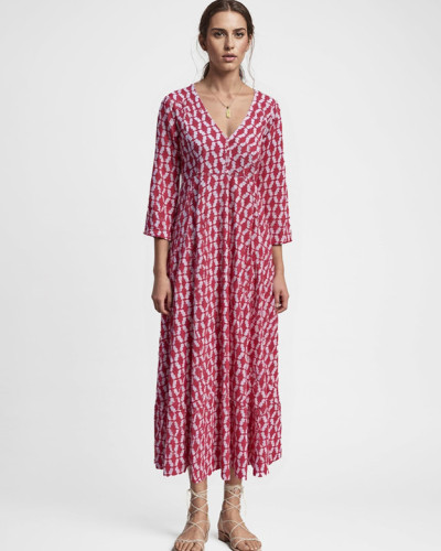VESTIDO TAVIRA CORAL