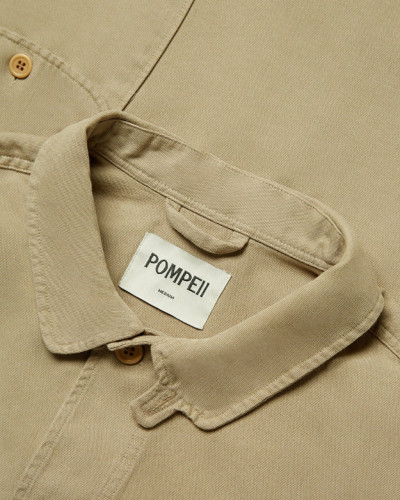 CHAQUETA CAMEL ALGODÓN