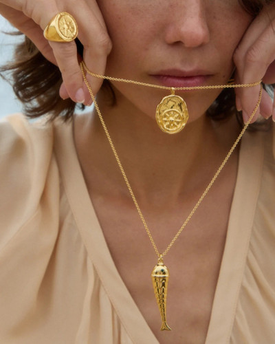 COLLAR SATUNA ORO